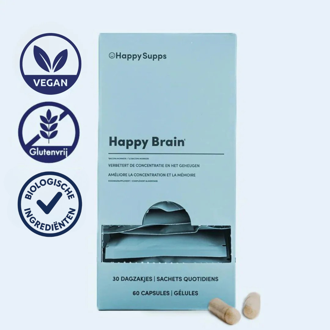 Happy Brain - Premium Nootropic Formule
