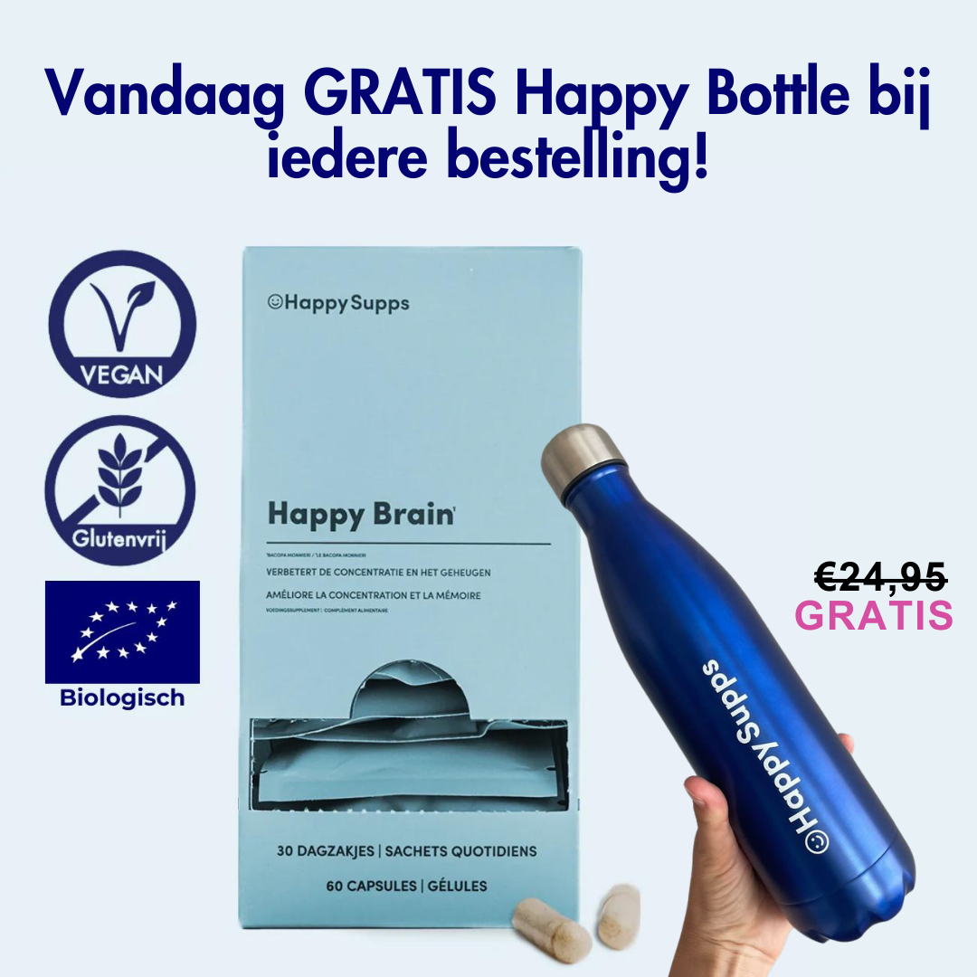 Happy Brain - Premium supplément nootropique